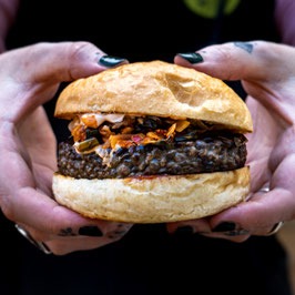 Bio Linsen-Tempeh Patty vegan, 2 Stk